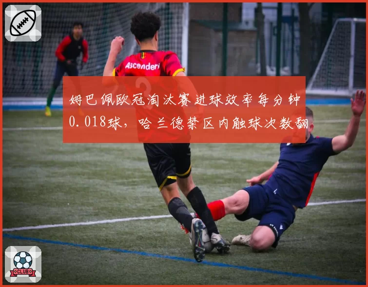 姆巴佩欧冠淘汰赛进球效率每分钟0.018球,哈兰德禁区内触球次数翻倍却难破门